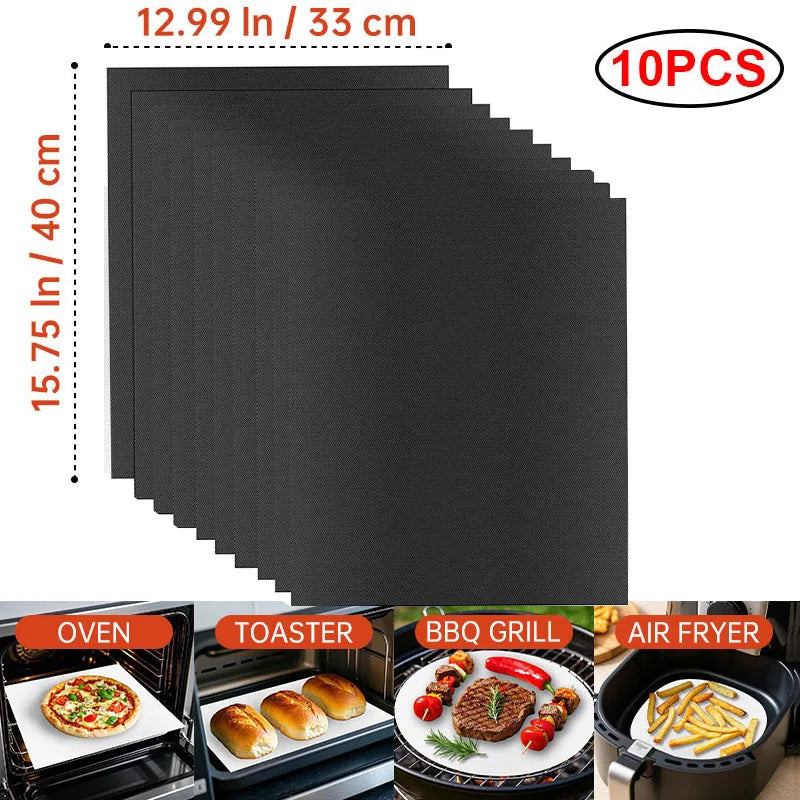 Reusable Non-stick Heat Resistant Baking/Grilling Mats