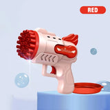 Rechargeable 29 Holes Bubble Gun
