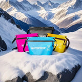 1pc Durable Dry Bag With Zipper For Swimming Rafting Or Kayaking