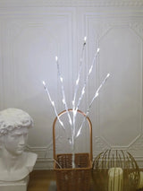 1 PC Battery Operated 20 LED  White Birch Branch Lights