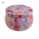 NEW Retro Floral Mini Tin Can For Aromatherapy Candle Making Containers, Coffee, Tea, Spices, Candy And Jewelry Storage Case.