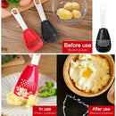 Multifunctional Cooking Strainer/Scoop/Garlic Press Spoon.