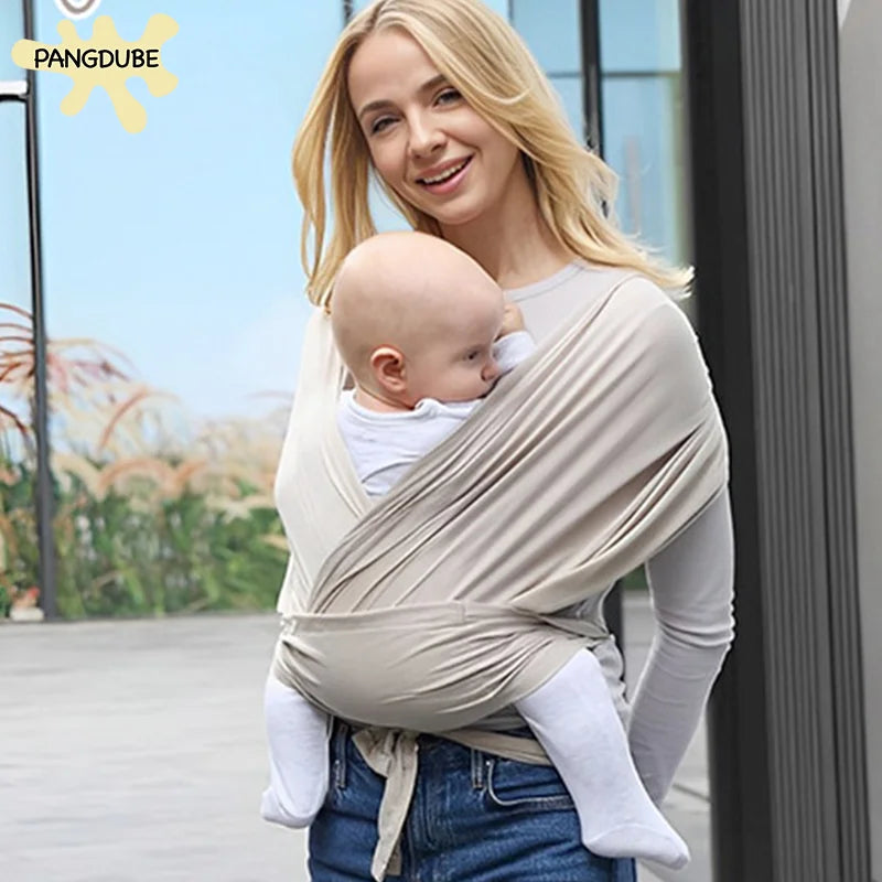 PANGDUBE 100% Polyester Kangaroo Wrap for Babies 0-15 Months