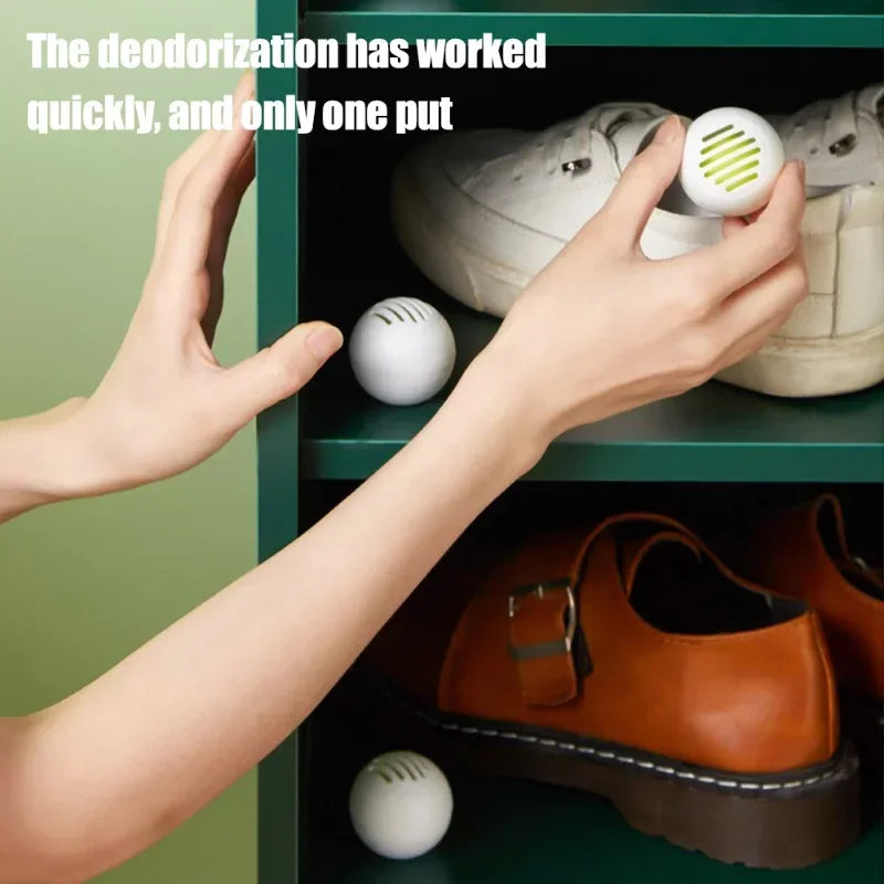 6/12/24Pcs Deodorizer Balls For Neutralizing Odor In Shoes