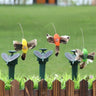 1pc Solar Rotating Hummingbird  Bird Garden Stake