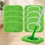 4Pcs Reusable Replacement Ultra-fine Fiber Mop Cover