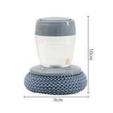 2 In 1 Dispenser Cleaning Brush with Removable Handle.