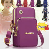 Mobile Phone Crossbody/Shoulder Bag With Headphone Plug.