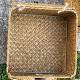 Seaweed Woven Storage Box with Cover