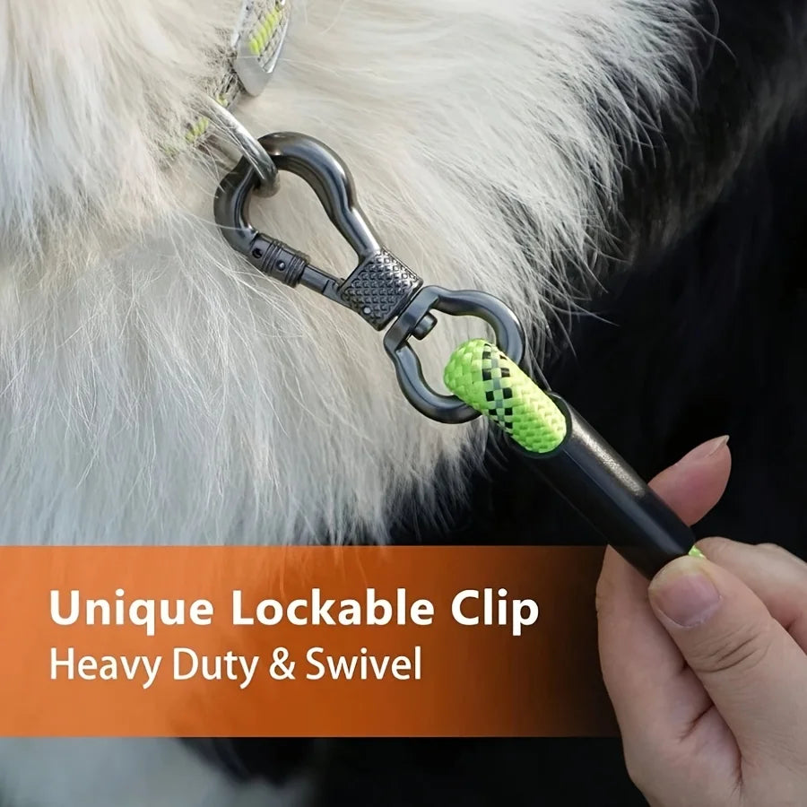 Heavy Duty Durable Rope Leash With Soft Handle for Small, Medium Pets