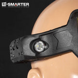 Motion Sensor COB LED USB Rechargeable Head Lamp with Built-in Battery
