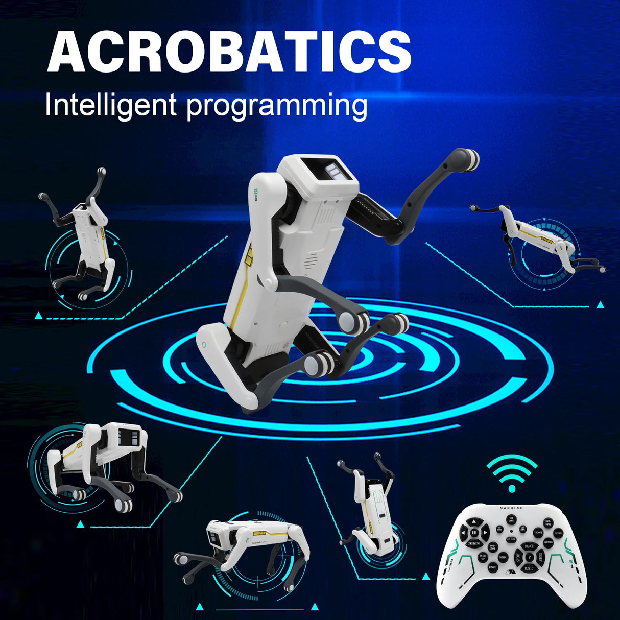 Intelligent AI RC Voice Dialogue APP Remote Control Programming Robot Dog