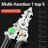 10 in 1 Wire Stripper/Cutters with Electricity Measurement Pliers