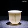 Chinese Three-dimensional White Porcelain Tea Cup