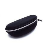 KLASSNUM Hard Eyeglass Protector Case With Zipper And Carabiner Hook