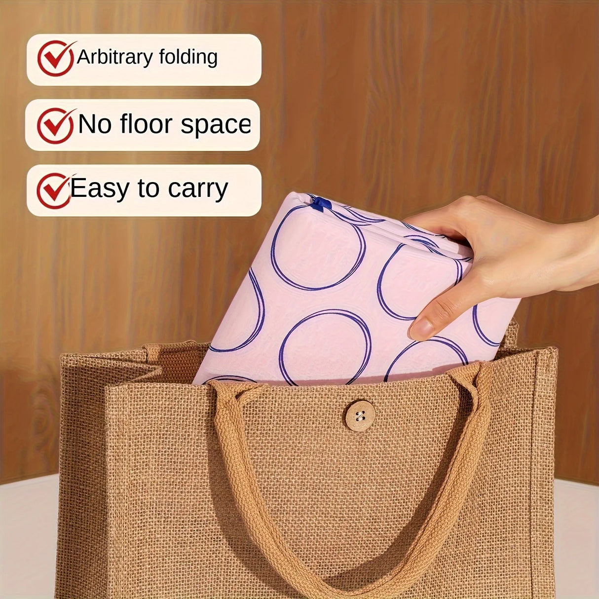 Foldable Waterproof High-Temperature Resistant Ironing Mat
