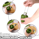 T-Shaped Stainless Steel Corer For Fruit Or Vegetables