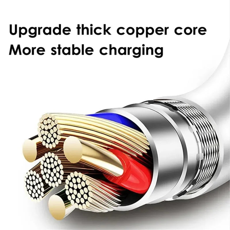 Super Fast Charging 120W USB Type C Cable 10A USBA to USB C 0.25/1/1.5/2M
