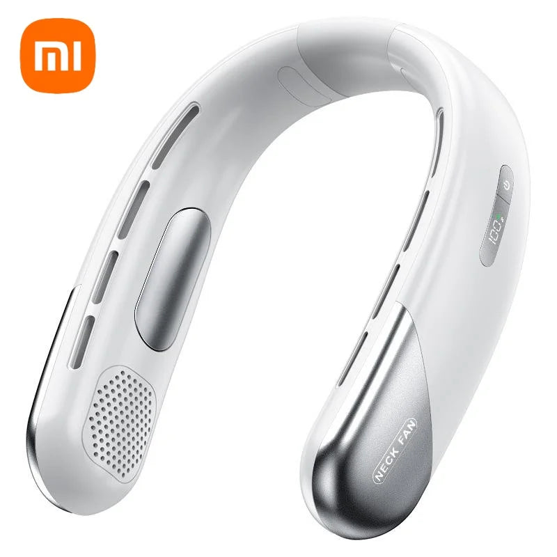 Xiaomi 5-speed 8000MAH Rechargeable Neck Fan With LED Digital Display