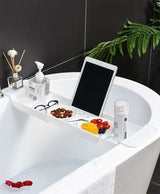 Extendable Bathtub Organizer Shelf