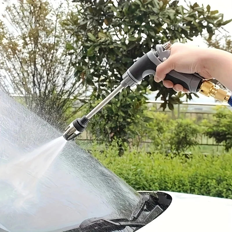High Pressure Multi-Function Garden Nozzle with Soap Container