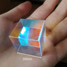 Crystal magic Color Cube Prism 30 50 60 40mm.