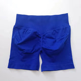 NCLAGEN 4.5" Women's  Low Ribbed Band Scrunch Butt Seamless Impact Shorts