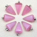 Reiki Natural Stone To Make Beautiful Pendants.