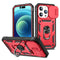 Design Case For iPhone 14 Pro Max 13 12 11 Pro XR X 360 Full Body Rugged Protective Slide Camera Stand Protection Ring Cover