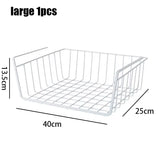 Multifunctional Iron bottom hanging Storage basket
