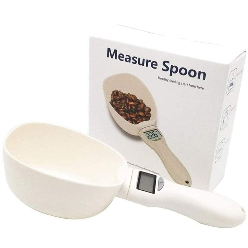 Digital Weighing Scale Measuring Spoon.  Great in the Kitchen and for Measuring Pet Food. Battery not Included.