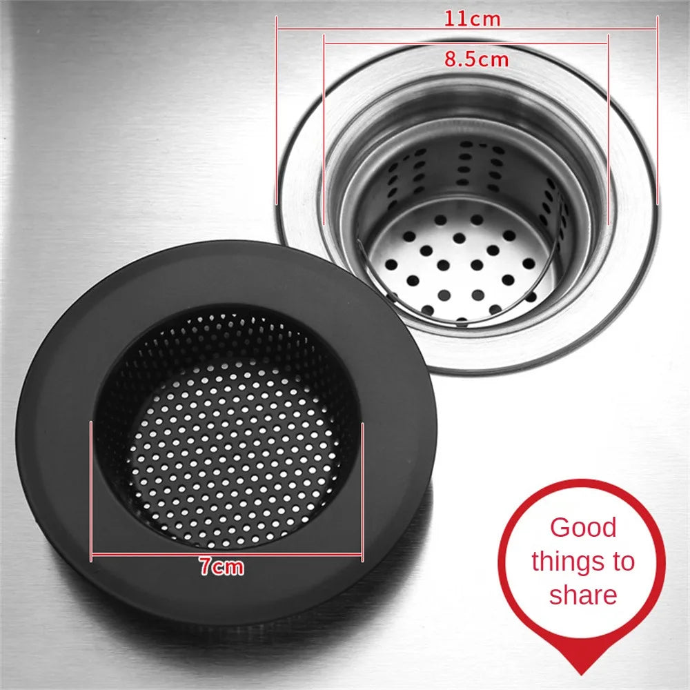 Stainless Steel Drain Strainer For Kitchen Or Bathroom Sink