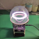 Plasma Ring Tesla Toroidal Plasma Ark Reactor Inert Gas Glowing Ion Sphere
