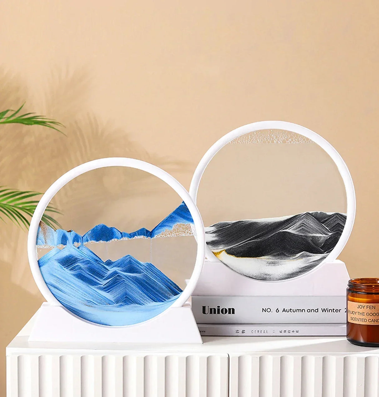 3D Dynamic Liquid Flowing Sand Art Frame