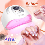 380W UV/ 81LED Manicure Lamp With Handle