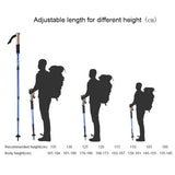 Retractable Trekking Hiking/Climbing Poles.