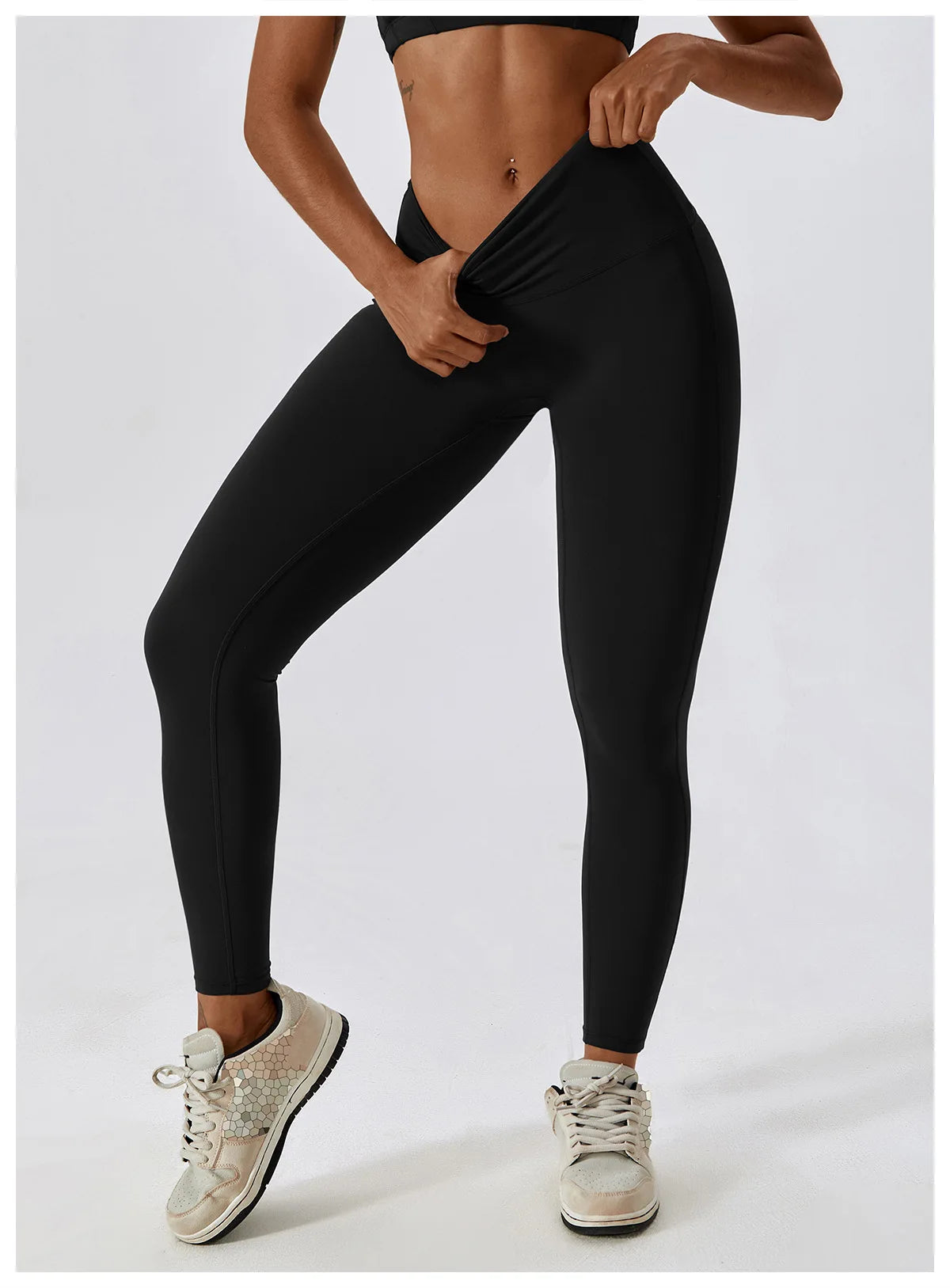 Women High Waist Seamless Push Up Fitness Leggings