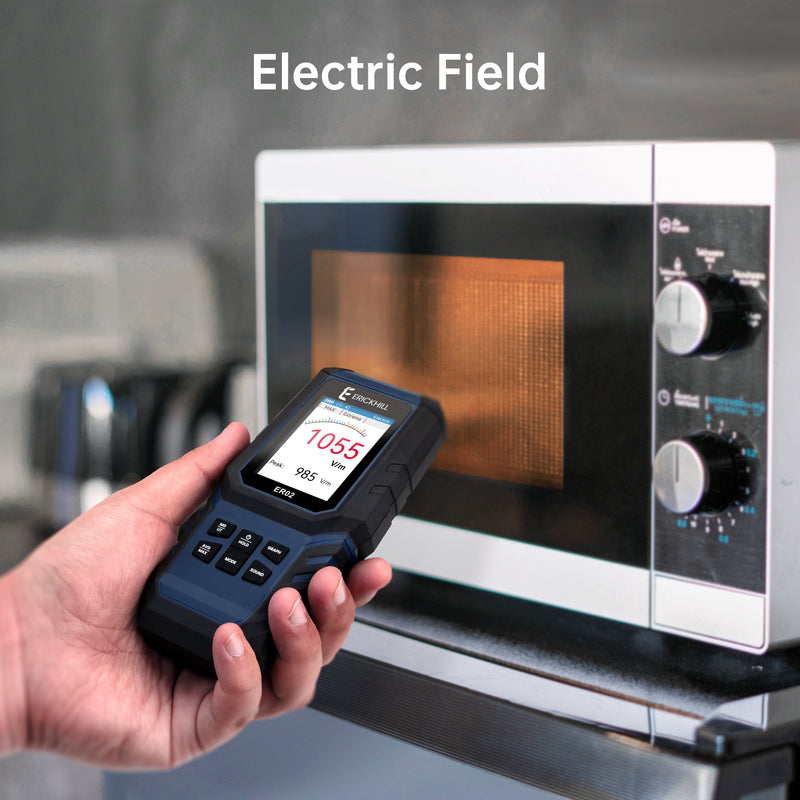 Rechargeable EMF Meter Electromagnetic Field Radiation Detector.