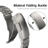 Titanium Metal Strap for Apple Watch Ultra 2 49mm 46mm 45mm 44mm 42mm Series 10 9 8 7 6 SE 5 4