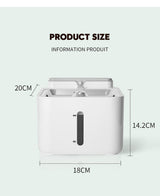 Motion sensor filtered water bowl for both cat and dog.  3L rechargeable