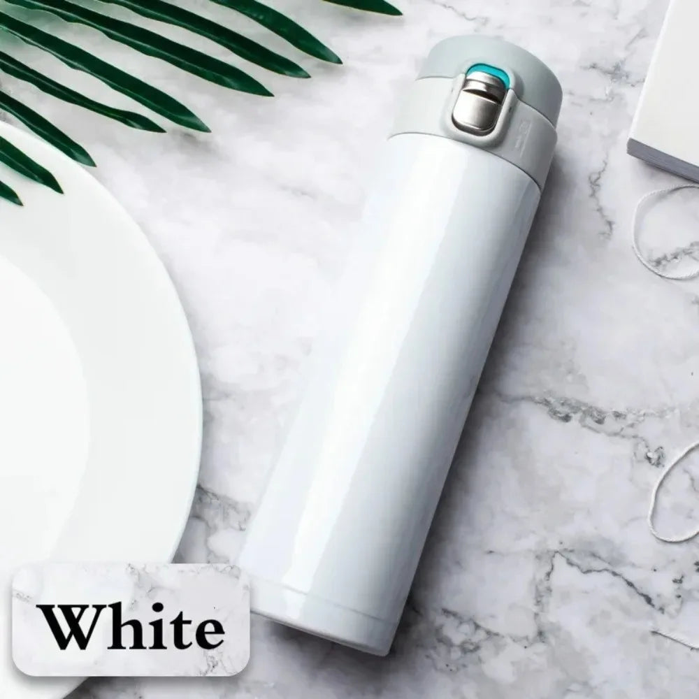 500M/16 Oz Insulated Stainless Steel BPA Free Leakproof Water Bottle