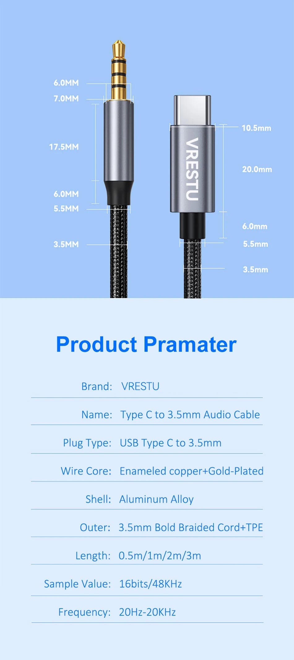 Type C to 3.5mm Jack AUX Cable Audio DAC Chip 4 Poles Microphone 3 5 HiFi Headset Adapter for Samsung Google Pixel Huawei Xiaomi
