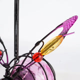 Solar LED Iron  Waterproof Hanging  Insect Tree Ornament