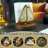 Wrought Iron  Antique Style Napkin Holder