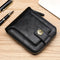 Men's Pu Leather Wallet With Zipper.