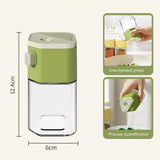 Moisture-proof Seasoning Bottle That Can Extrude 0.5 Grams Of Salt Or Sprinkle Larger Measurements Without Clumping