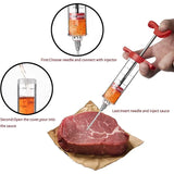 Meat Syringe With 3 Marinade Injector Needles For Chicken Or Turkeys