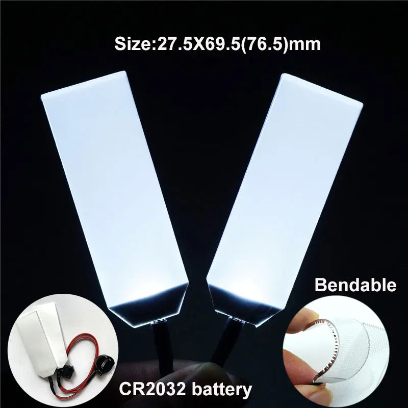 Flexible DIY LED Eye Light For Iron Man Halloween Mask