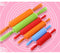 Silicone Non-Stick Rolling Pin With Plastic OR Wooden Handle. Pas