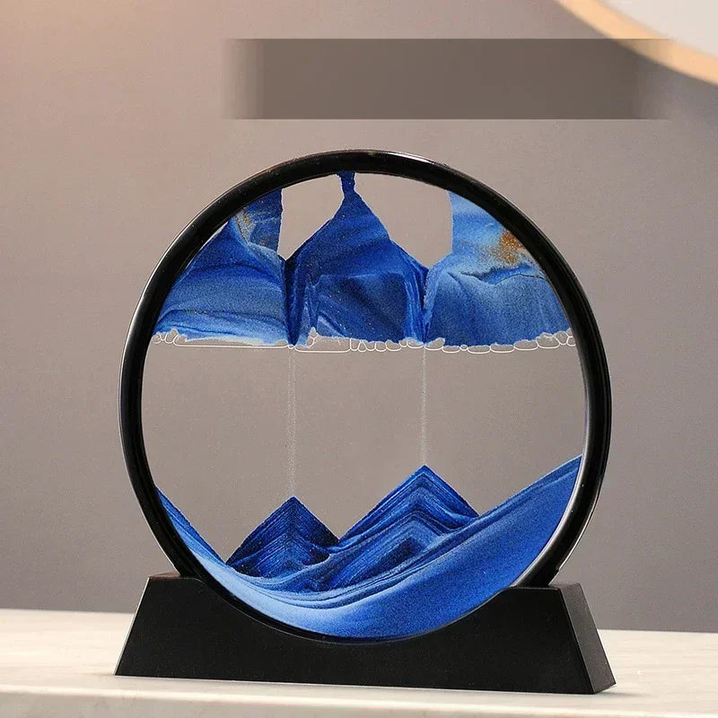3D Dynamic Liquid Flowing Sand Art Frame